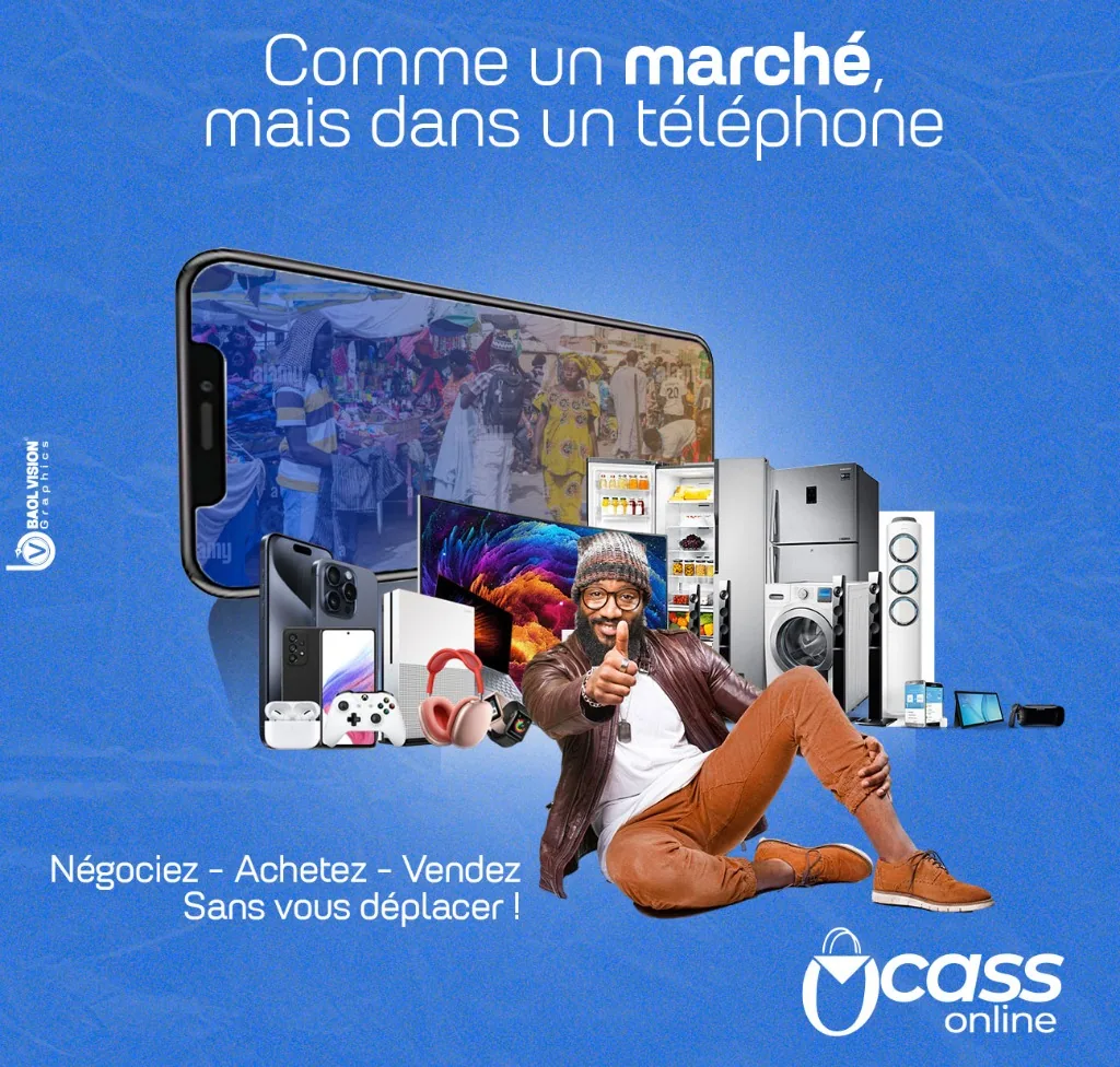 Cass Online - Comme un marché mais dans un téléphone